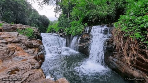 Kumari Ella waterfall near Padukka, Sri Lanka